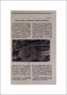 Դվինի 1981—1982 թթ. պեղումների հիմնական արդյունքները