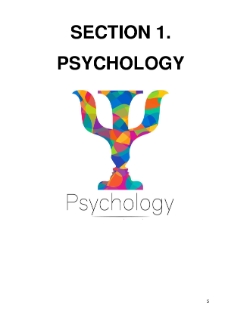 Sychological Characteristics Of Consumer Behavior