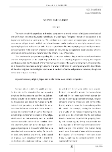 Science and Religion