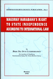 Nagorny Karabakh's right to state independence according to international law