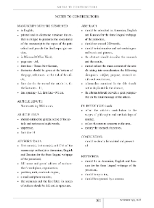 Notes to Contributors