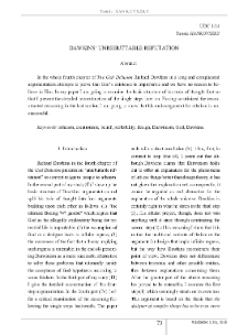Dawkins’ Unrebuttable Refutation