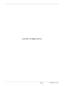 Philosophy and Methodology of Definitions of History