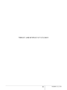 Critical Remarks on the Essence and Scope of Philosophy of Religion