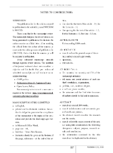 Notes to Contributors