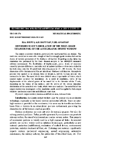 Deformed State’s Simulation Of The First-GradeTitanium Foil Of The Accelerator Output Window