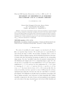 Movability of morphisms in an enrichedpro-category and in a J-shape category
