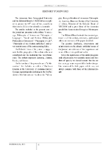 Editor`s Foreword