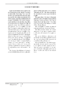 Editor`s Foreword