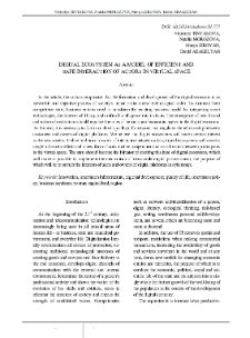 Digital Ecosystem as a Model of Efficient and Safe Interaction of Actors in Virtual Space