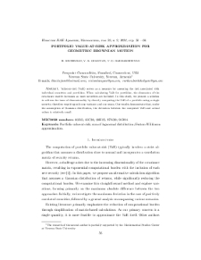 Portfolio Value-At-Risk Approximation For Geometric Brownian Motion