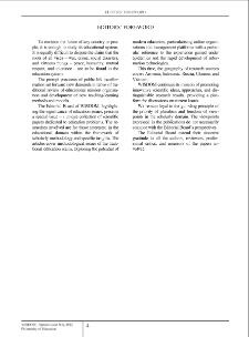 Editor`s Foreword