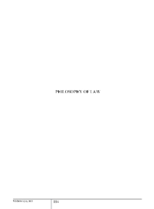 Philosophical Foundations of the Legal Language