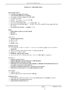 Notes to Contributors