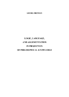 Logic, Language, and Argumentation in Projection of Philosophical Knowledge