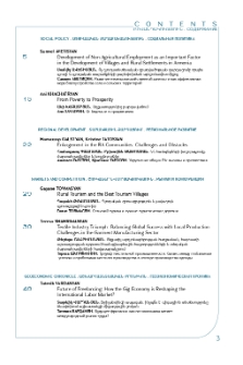 Բովանդակություն; Содержание; Contents