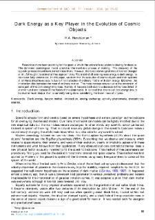 Dark Energy as a Key Player in the Evolution of Cosmic Objects