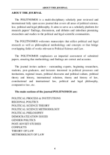 About the journal