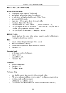 Notes to Contributors