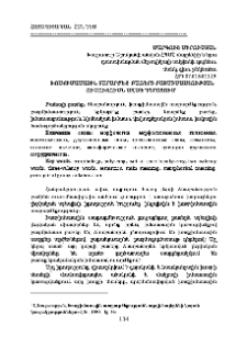 Խոսքիմասային տարարժեք բառերի բազմիմաստության ուսուցումն ավագ դպրոցում