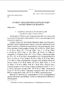 Քրիստոսի պատկերագրութիւնը Թորոս Տարօնացու նկարազարդած թիւ 206 ձեռագրում