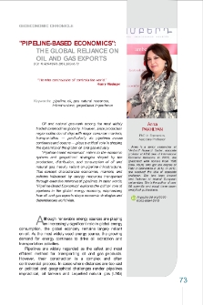 “Pipeline-Based Economics”: The Global Reliance on Oil and Gas Exports