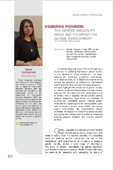 Measuring Progress: The Gender Inequality Index and Its Impact on Global Development