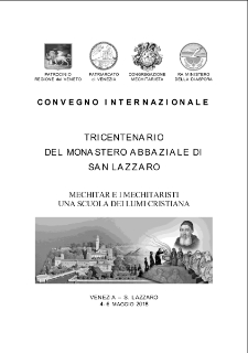 Convegno internazionale tricentenario del Monastero abbaziale di San Lazzaro