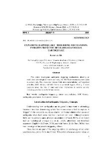 Exploring Earthquake Triggering Mechanisms: Insights from the 2023 Kahramanmaraş Earthquake