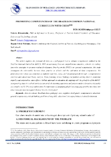 Promoting Competencies Of The Brazilian Common National Curriculum With Chess