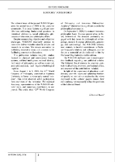Editor`s Foreword