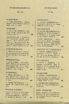 Բովանդակութիւն