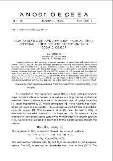 LGV Analysis Of Hydroperoxy Radical (Ho2): Spectral Lines For Its Detection In A Cosmic Object