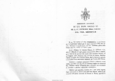 Messaggio augurale di S. S. Papa Paolo VI per IL III centenario della nascita del Ven. Méchitar