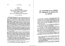 Les sculptures de la coupole de I'ermitage de Spitakavor en Siounie