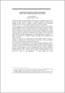 Armenios en España e Hispanoamerica (siglo XVII y principos del siglo XVIII)