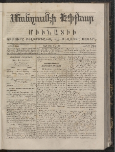 ՄԱՆԶՈՒՄԷԻ ԷՖՔԵԱՐ, 1867, Թիւ 294 (Մարտ 9)