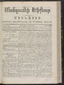 ՄԱՆԶՈՒՄԷԻ ԷՖՔԵԱՐ, 1866, Թիւ 207 (Նոյեմբեր 23)