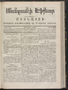 ՄԱՆԶՈՒՄԷԻ ԷՖՔԵԱՐ, 1866, Թիւ 206 (Նոյեմբեր 22)