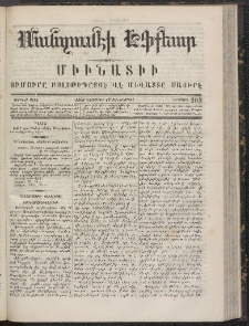ՄԱՆԶՈՒՄԷԻ ԷՖՔԵԱՐ, 1866, Թիւ 203 (Նոյեմբեր 17)