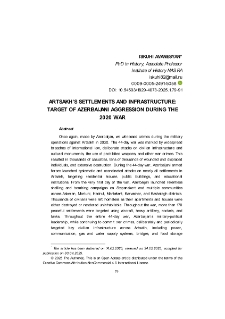 Artsakh’s Settlements And Infrastructure: Target Of Azerbaijani Aggression During The 2020 War