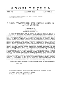 A Novel Parametrized Dark Energy Model In A Flat Universe