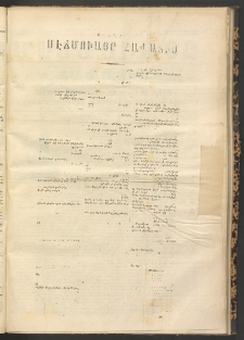 ՄԷՃՄՈՒԱՅԸ ՀԱՎԱՏԻՍ, 1870, Օն Սէքիզինճի Սէնէ, Նումէրօ 528 (Յաւելուած)