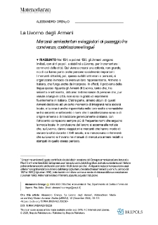 La Livorno degli Armeni