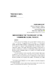 Nakhichevan at the &ldquo;Crossroads&rdquo; of Pan-Turanian and Global Projects