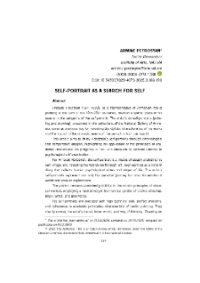 Self-Portrait as a Search for Self