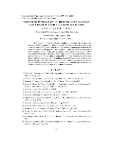 Nonlinear Interaction of Hermite&ndash;Cosh Gaussian Laser Beam in Cold Collisionless Plasma