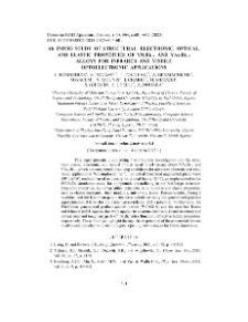 Ab Initio Study of Structural, Electronic, Optical, and Elastic Properties of YNₓBi1&ndash;x and YAsₓBi1&ndash;x Alloys for Infrared and Visible Optoelectronic Application