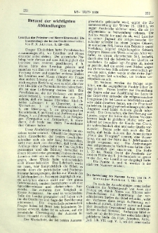 Resum&eacute; der wichtigsten Abhandlungen