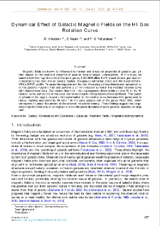 Dynamical Effect of Galactic Magnetic Fields on the HI Gas Rotation Curve